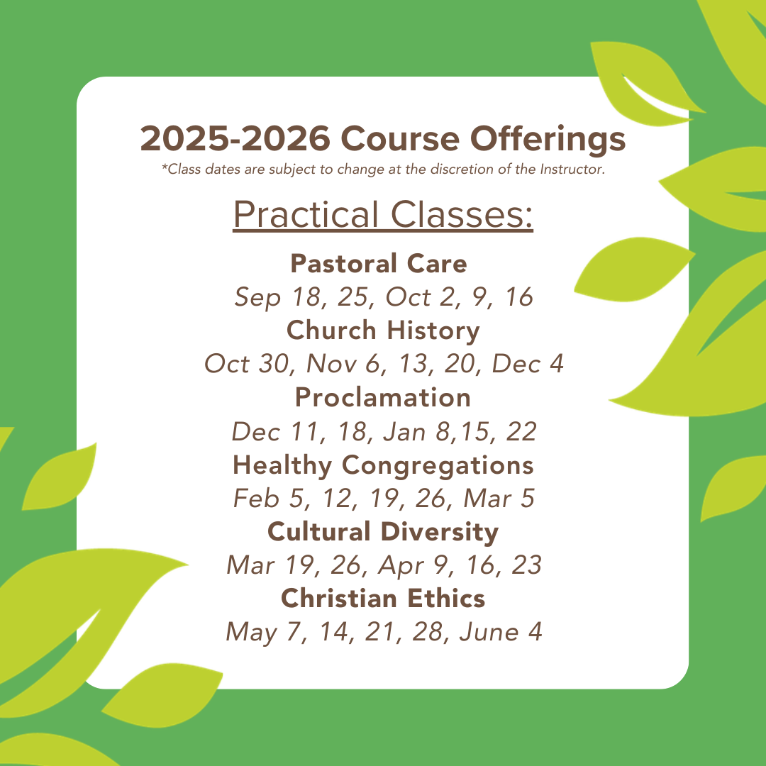 Practical Course of Study 2024-2025